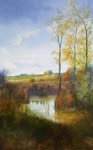Marlène Stevers 2008 - Een heerlijk plekje 65x50 olieverf op paneel
